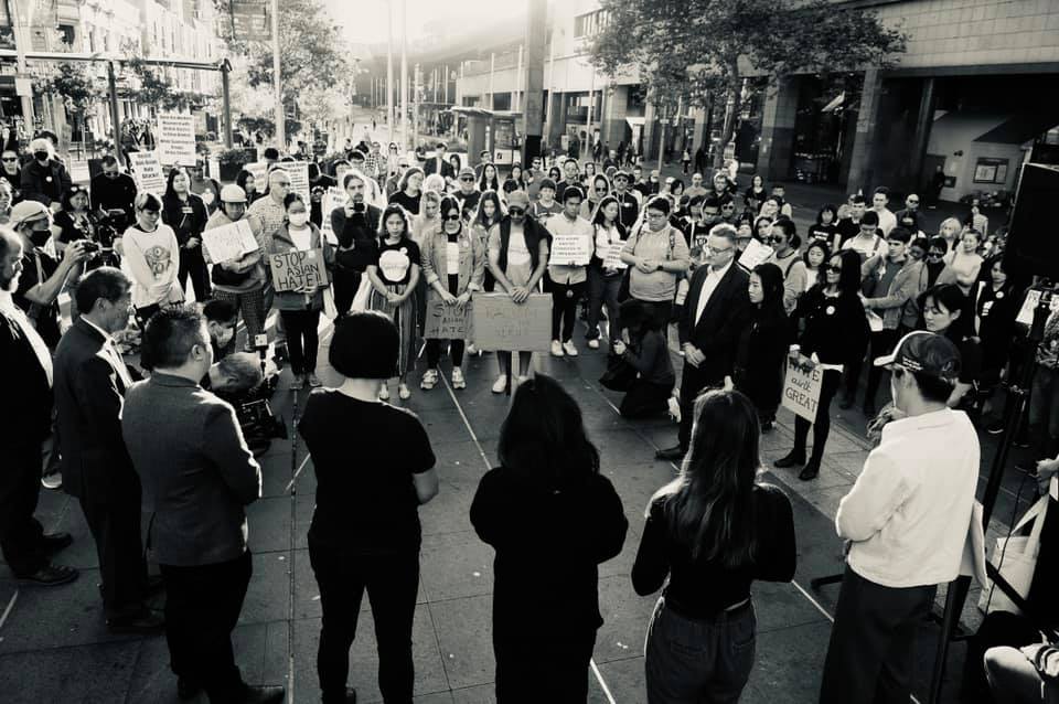 #STOPASIANHATE Vigil In Australia In Pictures