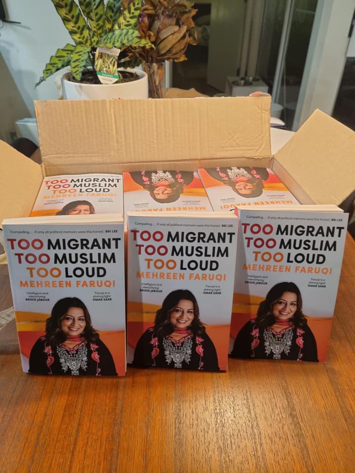 Senator Mehreen Faruqi Releases New Memoir Titled “Too Migrant, Too Muslim, Too Loud”