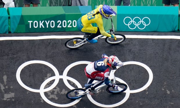 Asian Aussie BMX Olympian Saya Sakakibara Tearful After Crashing In Her Event