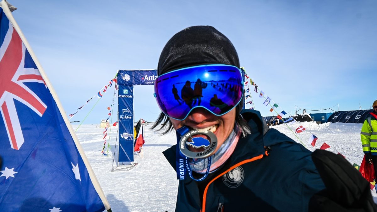 Asian Aussie Jeff Tan Has Just Completed Running Marathons On 7 Continents