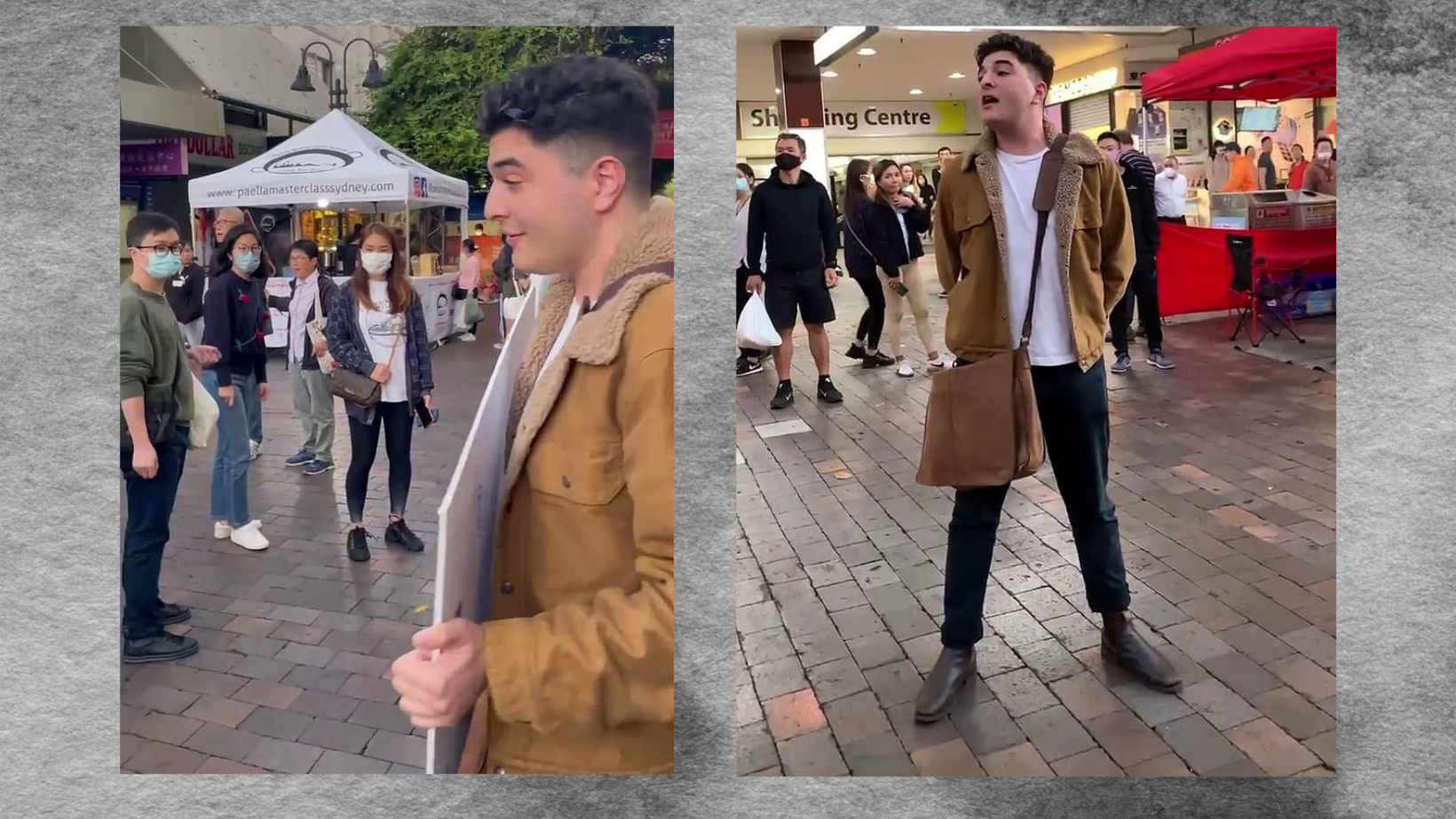 Anti-China Senate Candidate Puts Up A “F##k Xi Jinping” Sign At A Protest In Eastwood