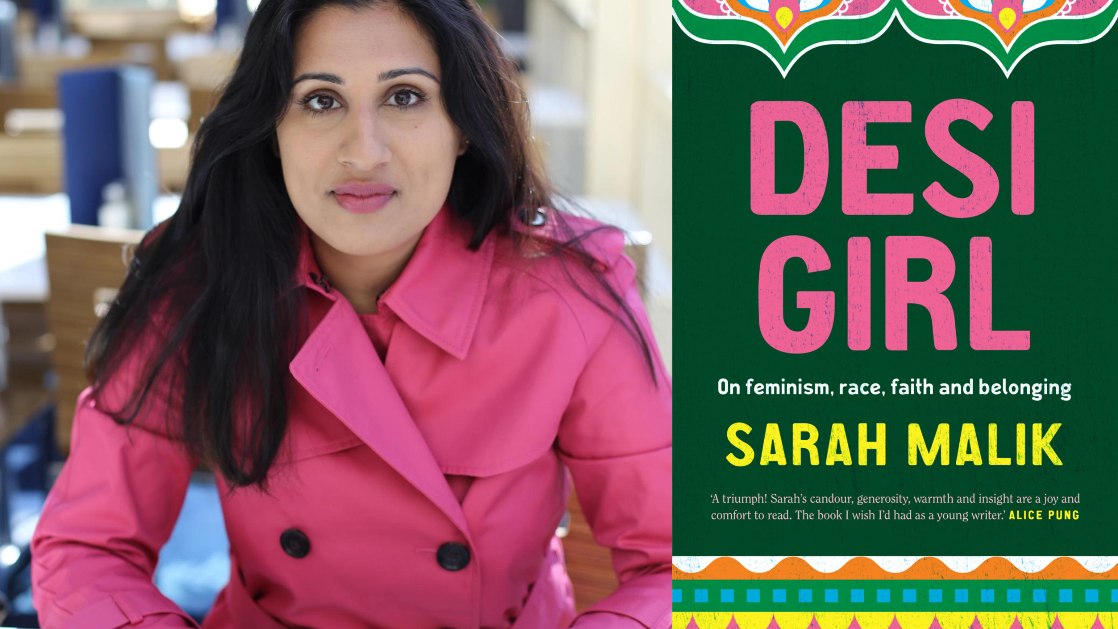 Writer/Presenter Sarah Malik’s New Book “Desi Girl” Will Be Out In August