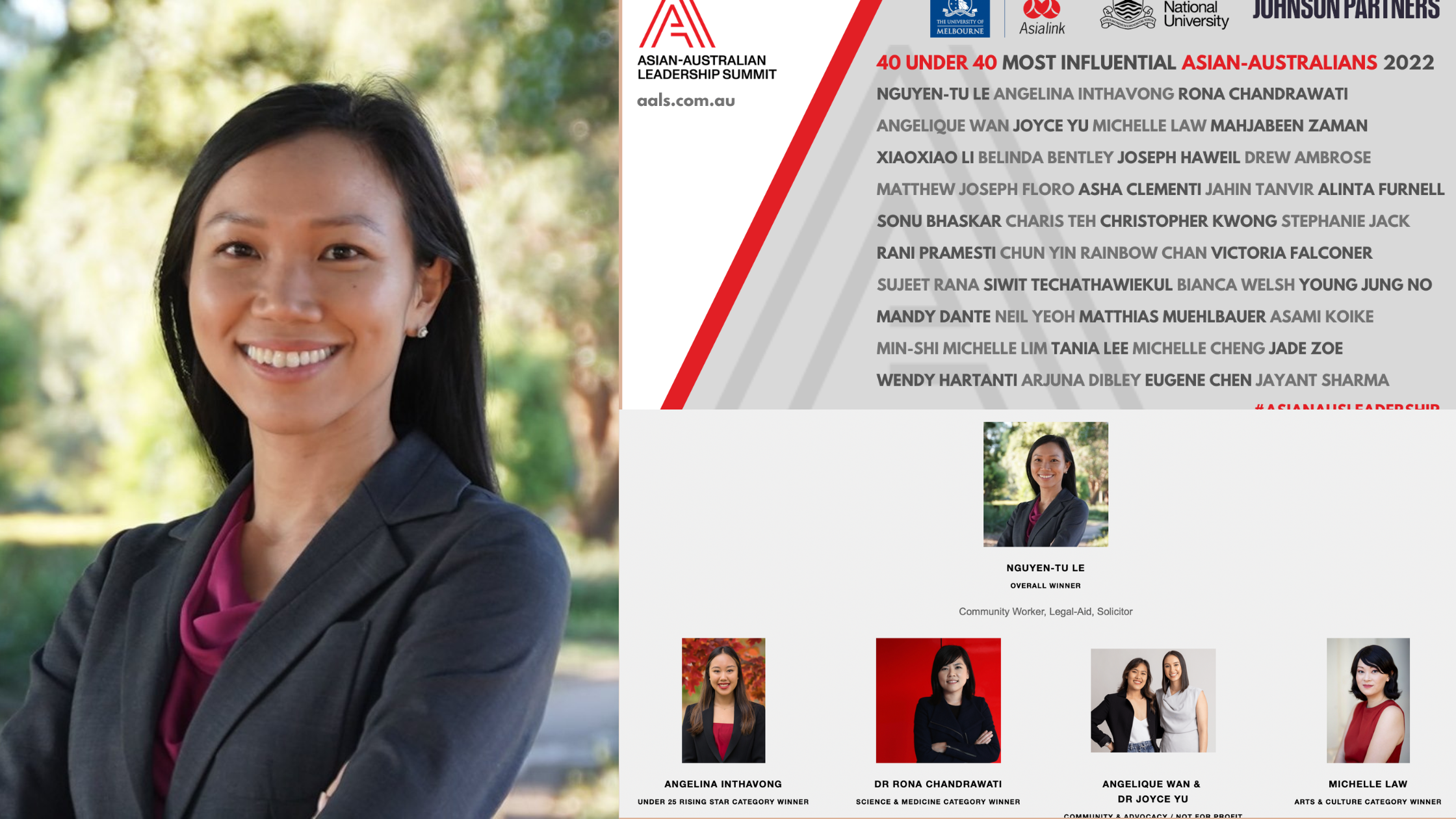 Tu Le Becomes The 2022 Overall Winner For The 40 Under 40 Most Influential Asian Australian