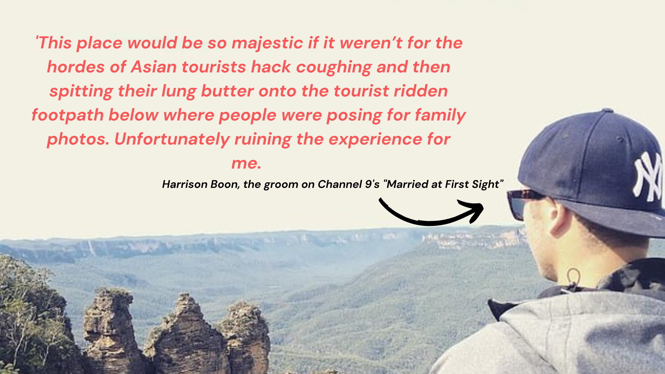 “Married At First Sight” Groom Said Asian Tourists Are ‘Animals’
