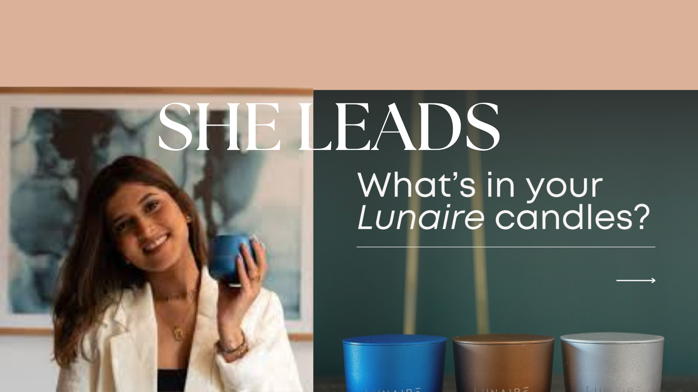 SHE LEADS #1- Krish Waje: Lighting the Path to Sustainable Luxury with Lunaire