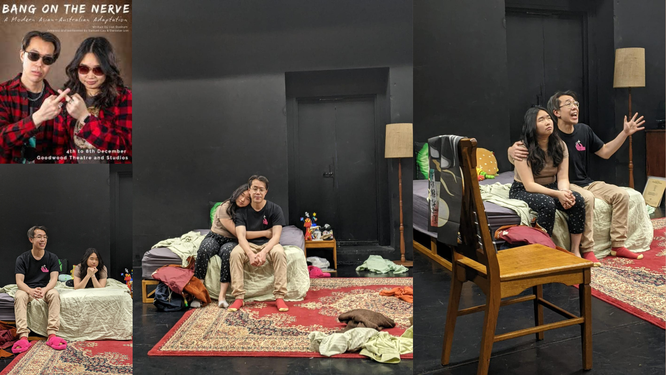 Sam Lau and Danielle Lim talk about upcoming theatre production “Bang On The Nerve”